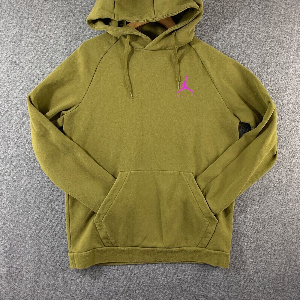 Jordan‎ Hoodie Men Medium Fleece Lined Pullover Jumpman Nike